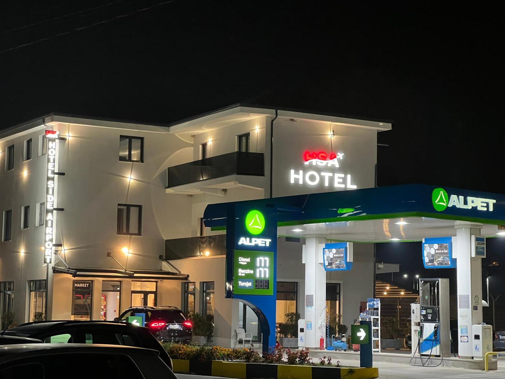 Side Airport Hotel Krujë Buitenkant foto